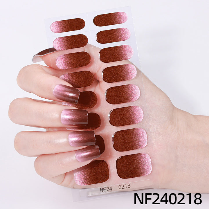 Elegante Gel-Nagel-Wickel