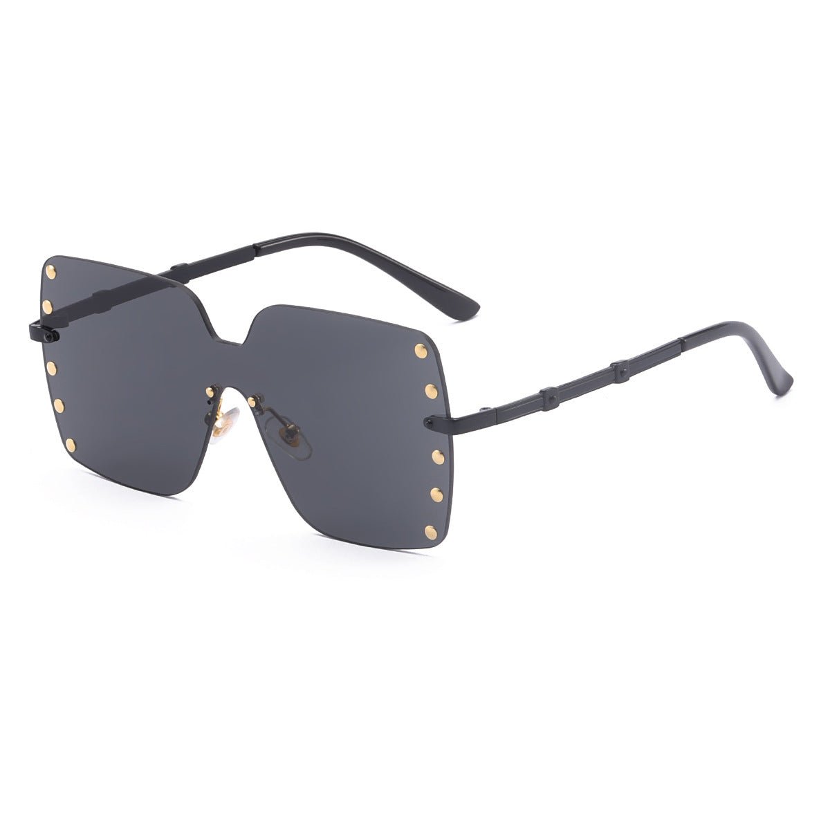 Damen oversized Sonnenbrille mit modischem Rahmen Karnz
