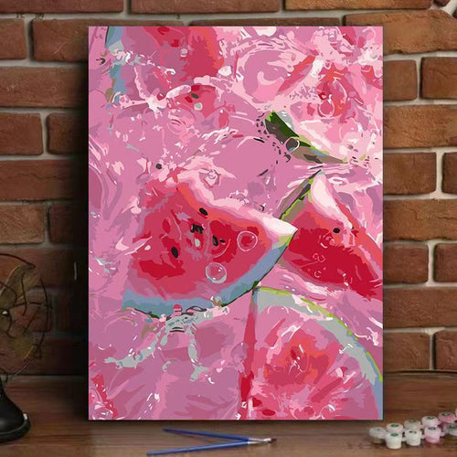 Vibrante Zitrus-inspirierte Wandkunst Karnz
