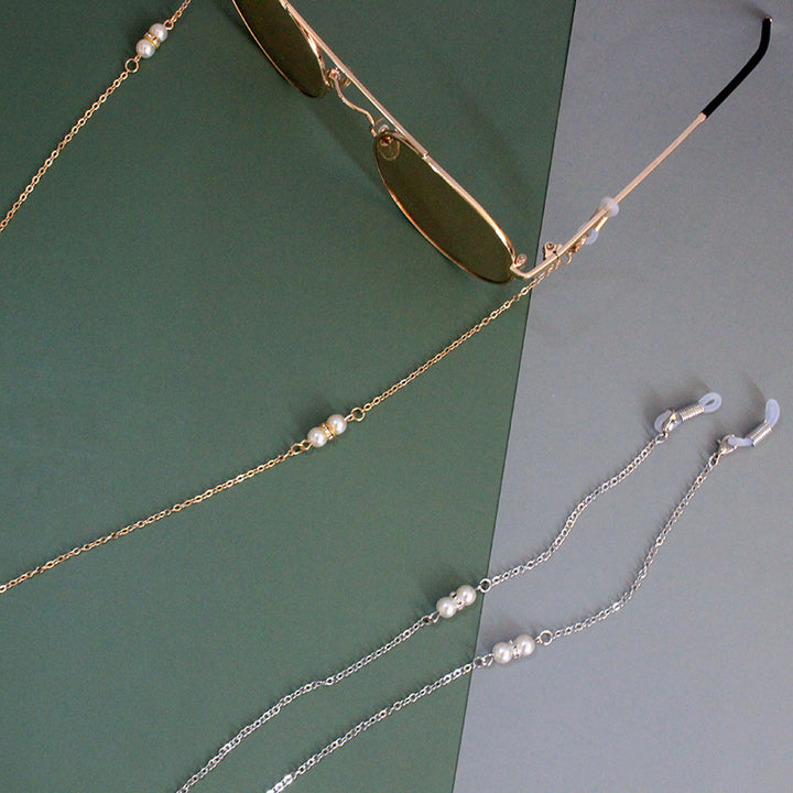 Elegante Perlenkette mit Verstellbarem Design Karnz