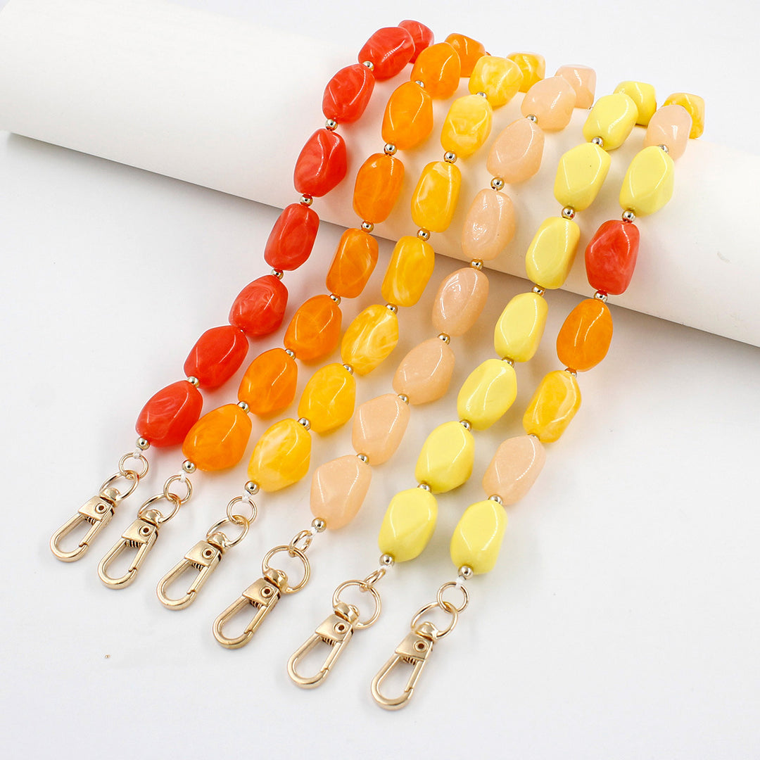 Chunky Beaded Brillen Kette Karnz