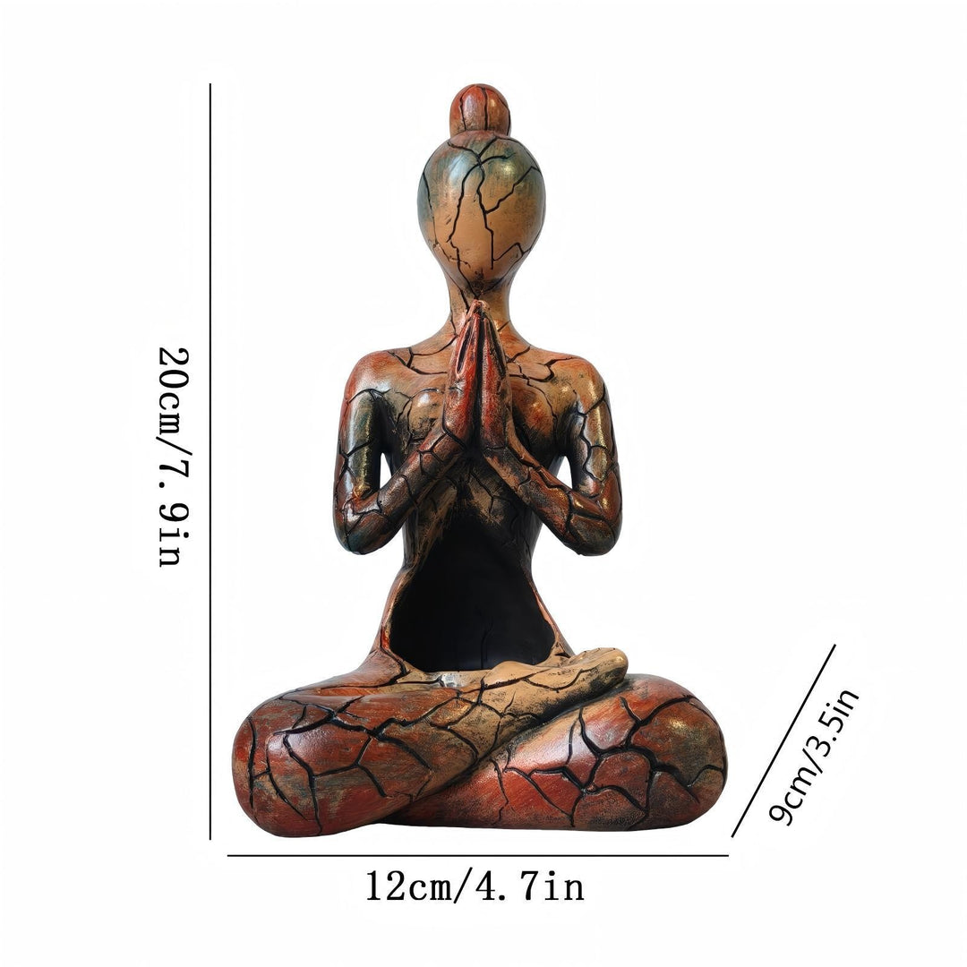 Dekorative Meditationsfigur Karnz