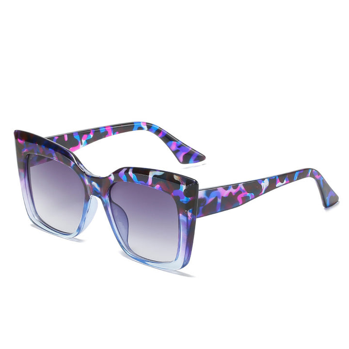 Moderne Übergroße Rechteckige Sonnenbrille Karnz 1787812562