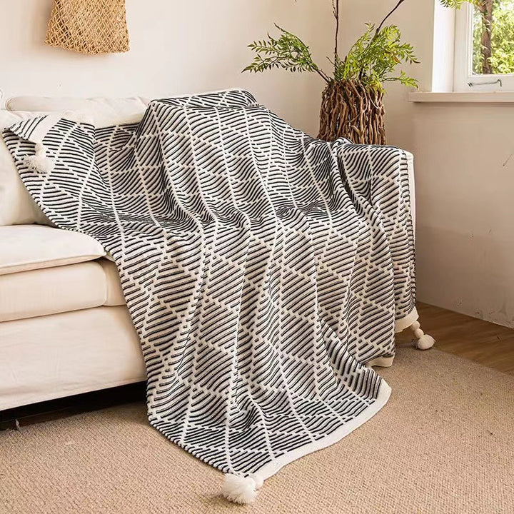 Dekorative Wurfdecke