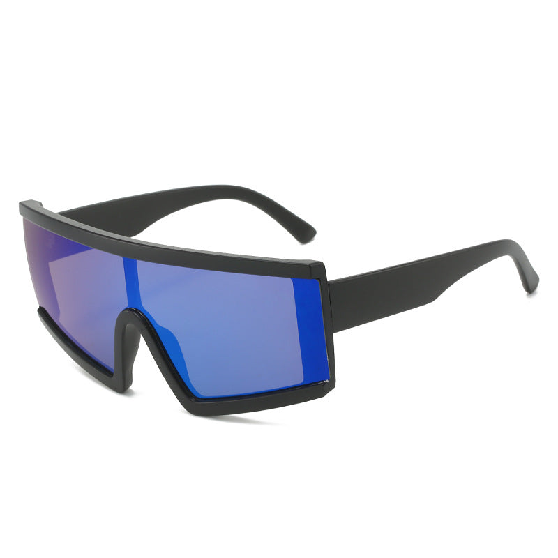 Damen Sportliche Sonnenbrille mit breiter, kratzfester Linse und UV-Schutz Karnz