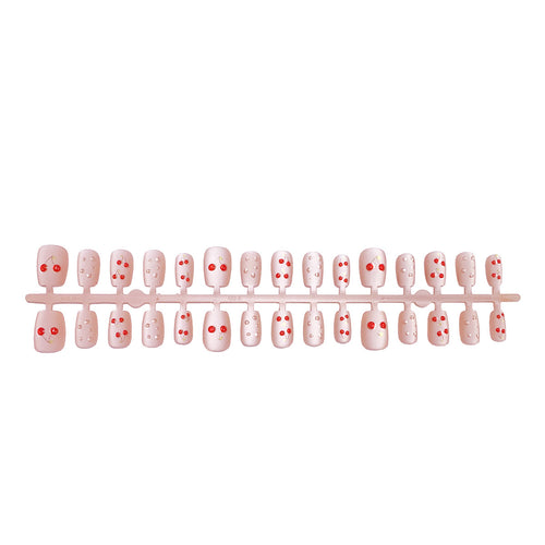 Verspielt Kirsch Design Press-On Nagelset Karnz