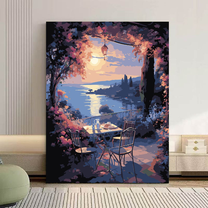 Scenic von Natur inspirierte Leinwandkunst Karnz