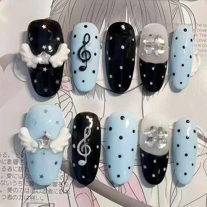 Musikalisch Themed Press-On Nail Collection