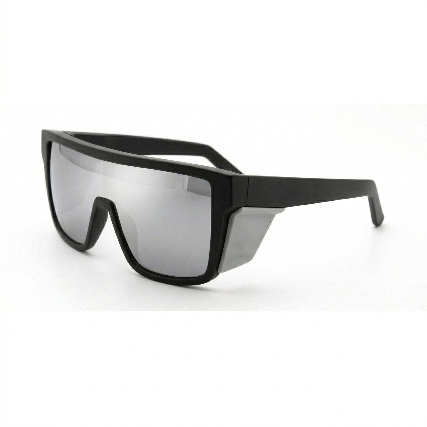 Damen Sportsonnenbrille im modernen Design mit breitem Rahmen und polarisierenden Gläsern Karnz