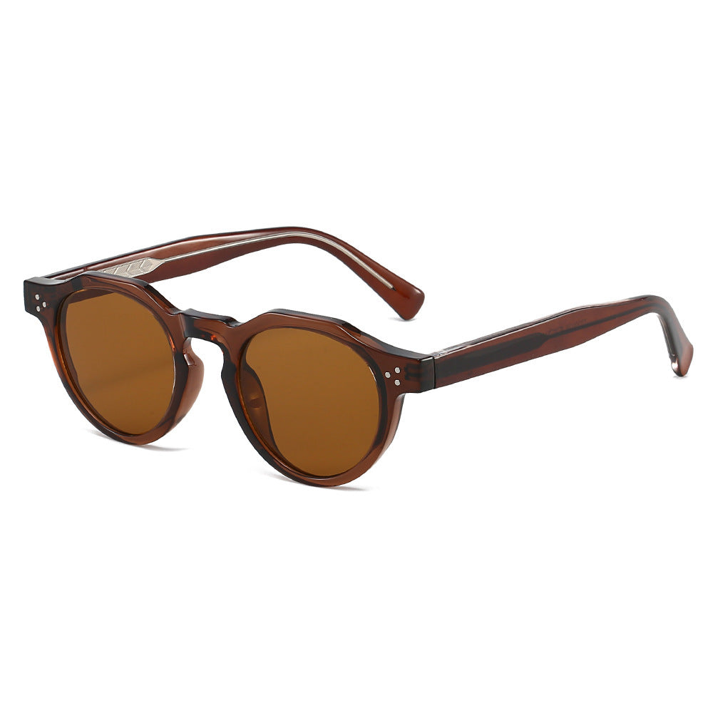 Damen Stilvolle Sonnenbrille im innovativen achteckigen Design Karnz