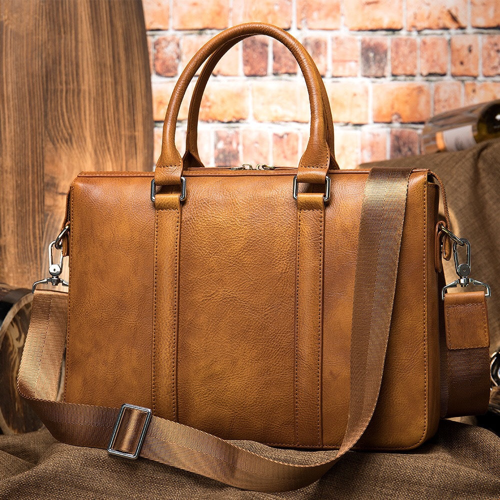 Elegante Aktentasche mit Herausnehmbaren Laptop-Fach Karnz