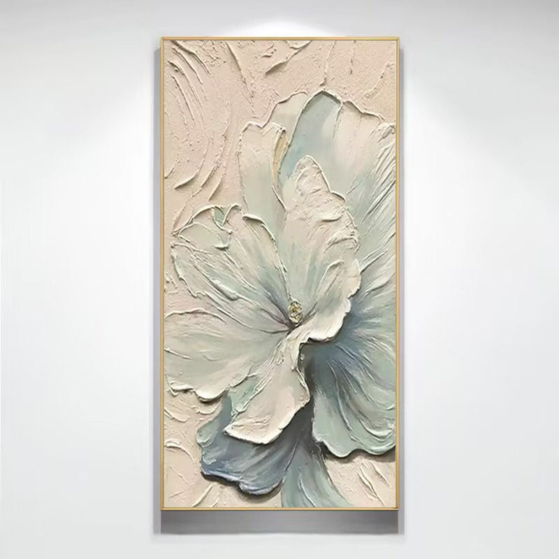 Texturiertes Floral-Leinwand-Kunstwerk  1788460730