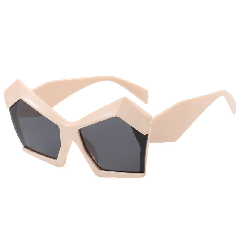 Damen geometrische Designerbrille Karnz
