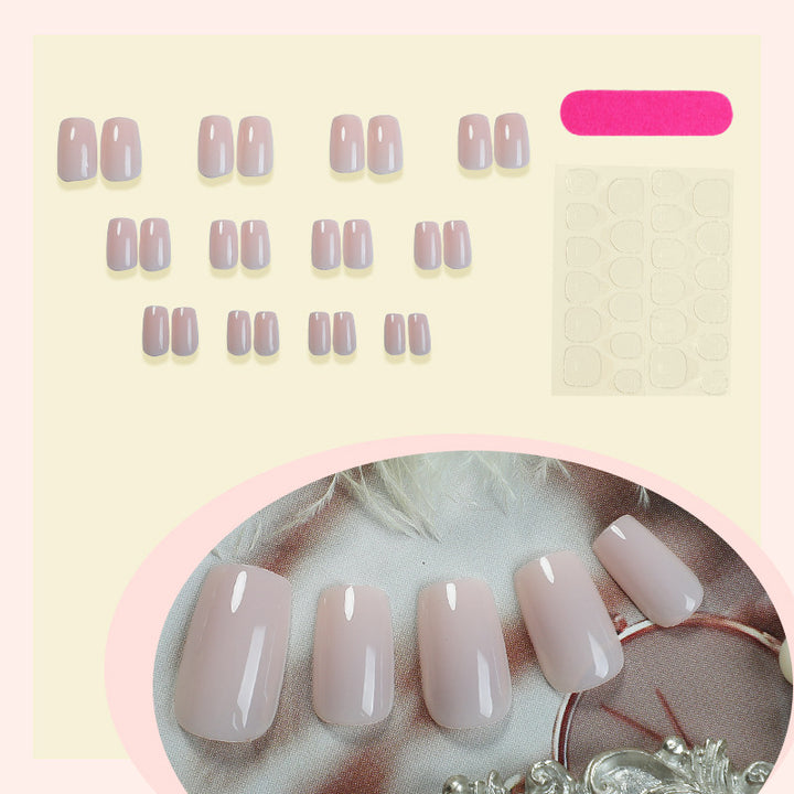 Premium Fake Nail Set für eleganten natürlichen Finish Karnz