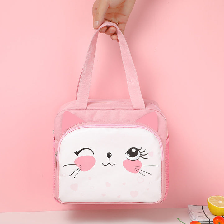 Isolierte süße Tierbrot Tasche