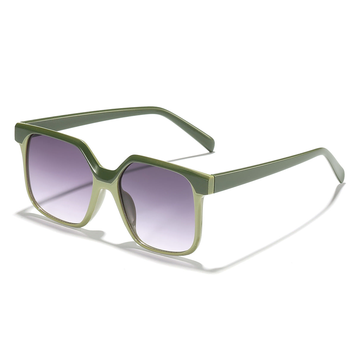Damen stylische Sonnenbrille im trendigen Leopardenmuster Karnz