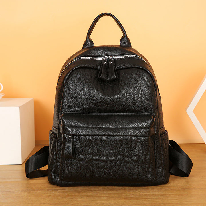Gepolsterter Leder-Rucksack Karnz