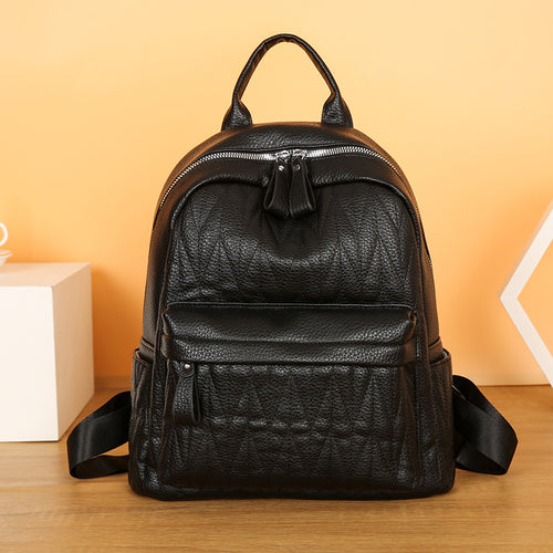 Gepolsterter Leder-Rucksack Karnz