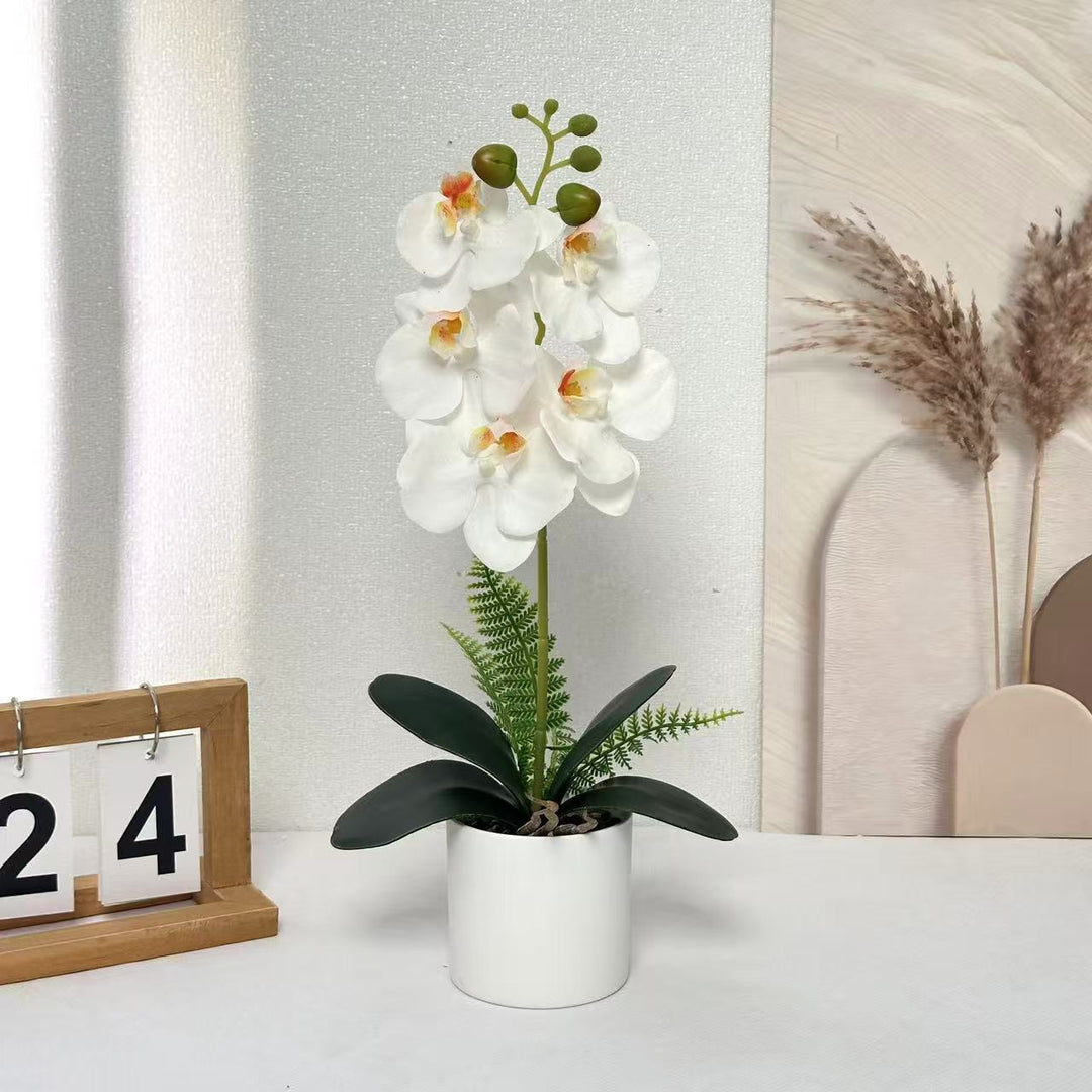 Künstliche Orchideenpflanze für dekorative Innenanzeige