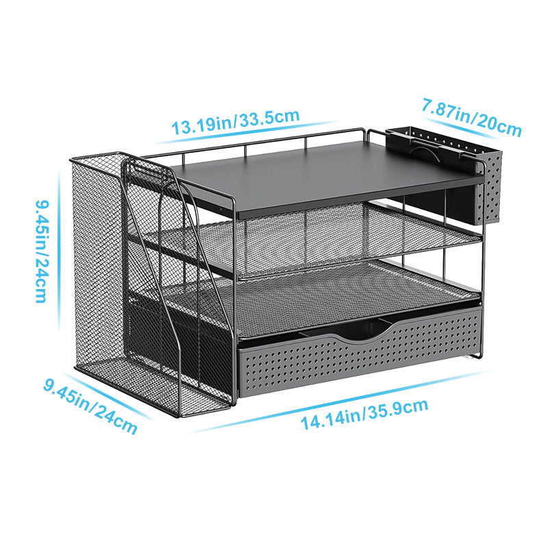 Multifunktionaler Mesh-Schreibtisch-Organizer