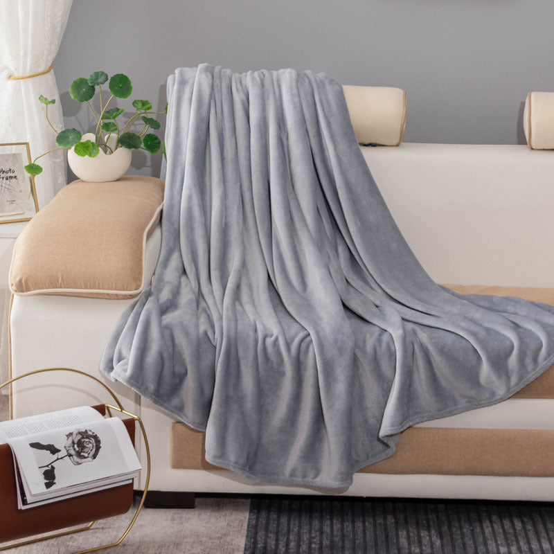 Ultra-weiches Plüsch-Fleece-Wurfdecke