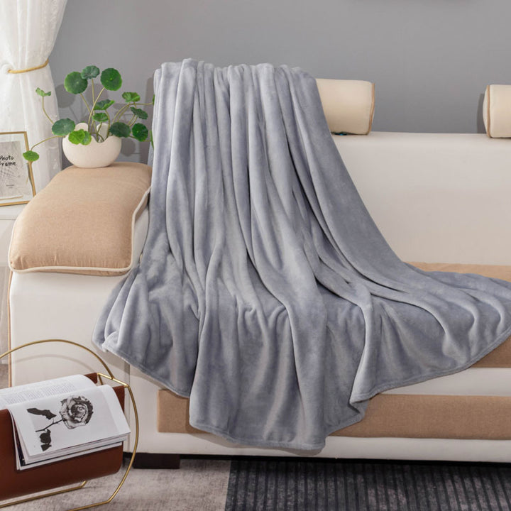 Ultra-weiches Plüsch-Fleece-Wurfdecke