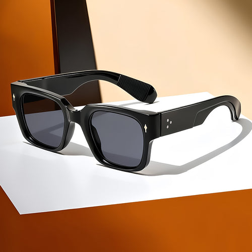 Bold Chunky Vintage Square Sonnenbrille Karnz