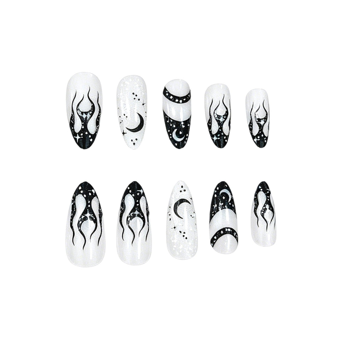 Künstlerische Stiletto Nagelverstärkungen Karnz