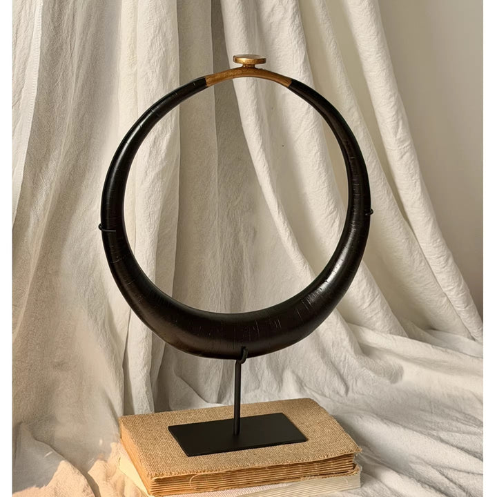 Abstrakte Schleifen-Skulptur