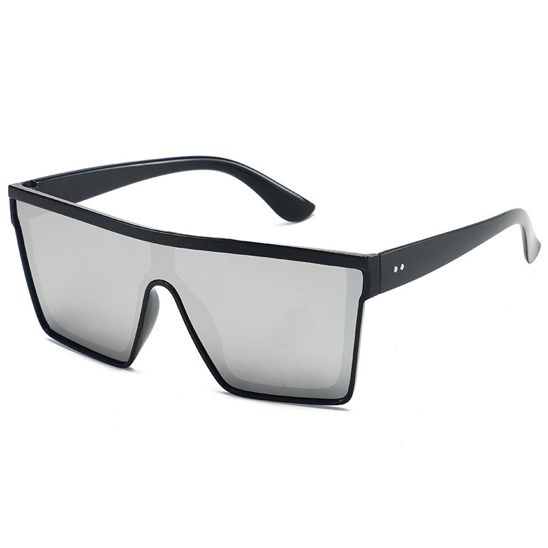 Damen futuristische Oversized Sonnenbrille Karnz