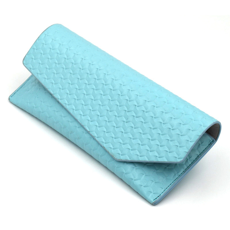 Strukturierte Leder Clutch Geldbörse Karnz