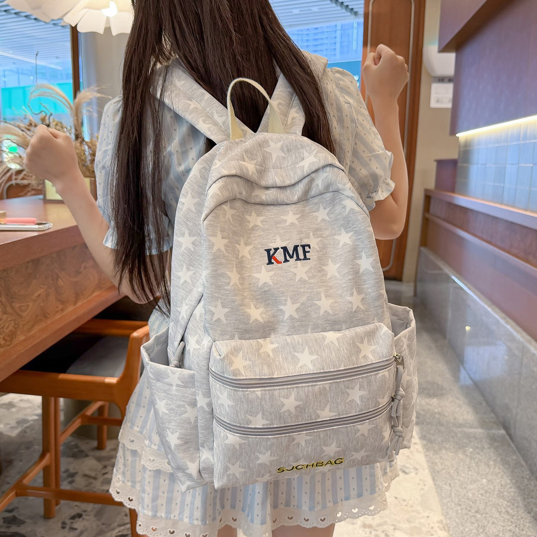 Sternenbedruckter Freizeit-Rucksack Karnz