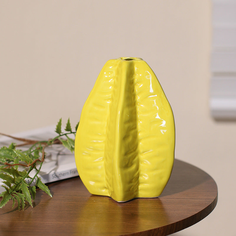 Dekorative Keramik Vase Karnz