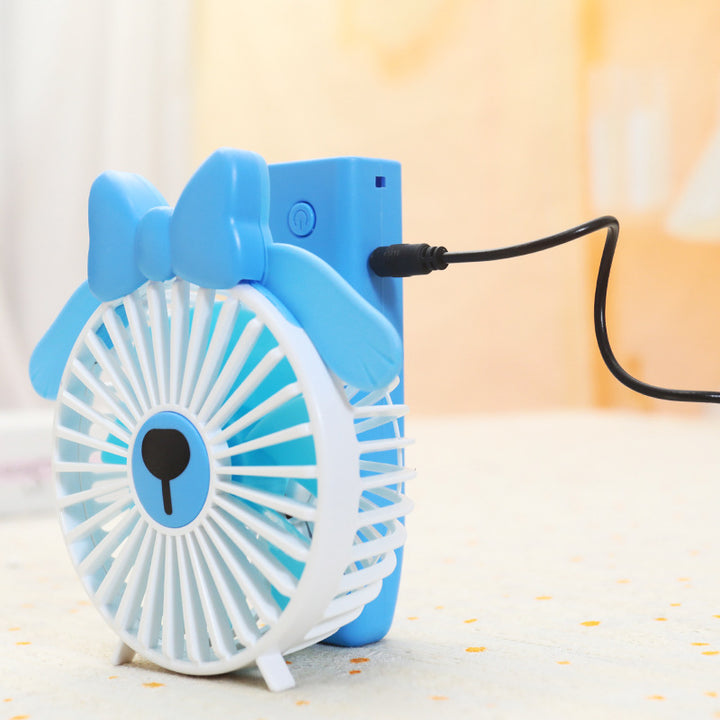 Damen Tragbarer Handventilator mit verspieltem Design und leistungsstarker Akkutechnologie Karnz