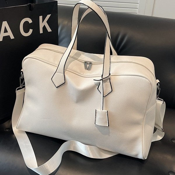 Premium Leder Wochenend-Duffle