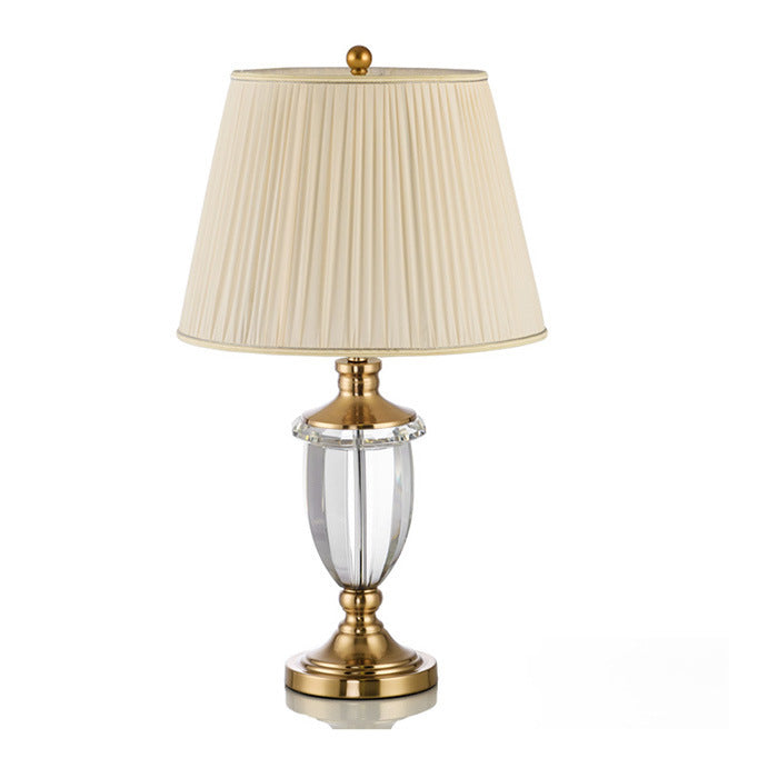 Elegante Kristallglas Tischlampe