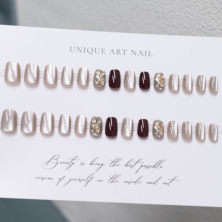 Elegantes Press-On Nagelkunst Set  1791110228