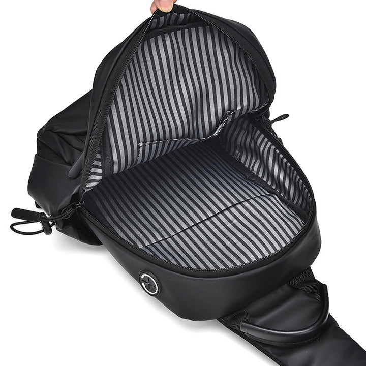 Schlanker wasserabweisender Sling-Rucksack Karnz