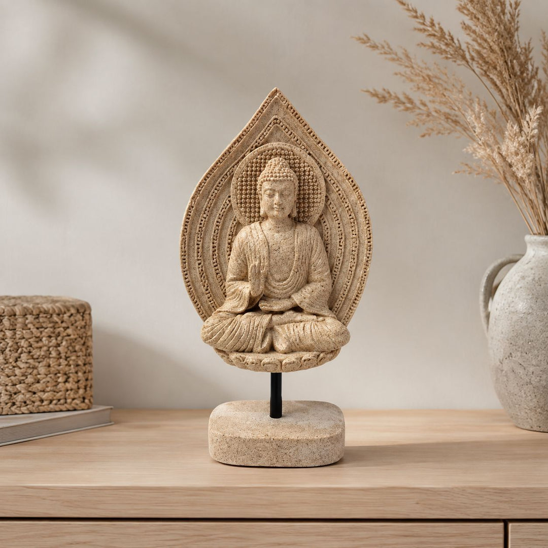 Dekorative Buddha Statue Karnz