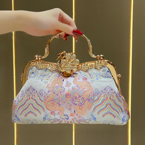 Opulente Verzierte Abendhandtasche
