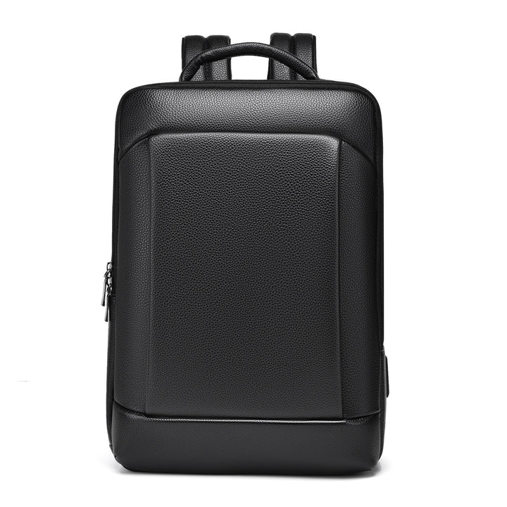 Eleganter Leder Laptop Rucksack