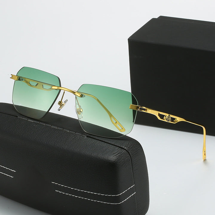 Damen modische Sonnenbrille mit luxuriösem Rahmen und ergonomischem Design Karnz