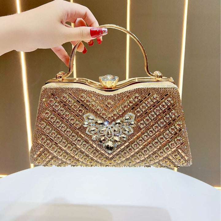 Dekorative Strass Abendtasche