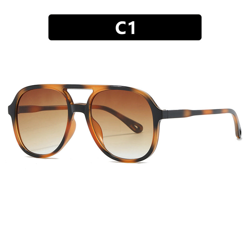 Damen modische Sonnenbrille mit außergewöhnlichem quadratischem Rahmen Karnz
