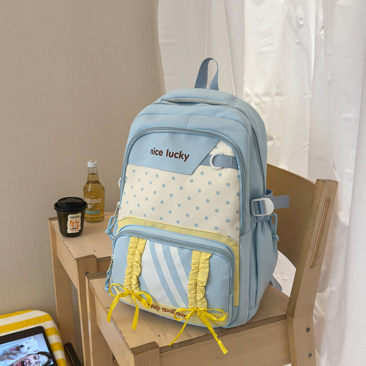 Stylischer multifunktionaler Rucksack mit niedlichen Charms Karnz