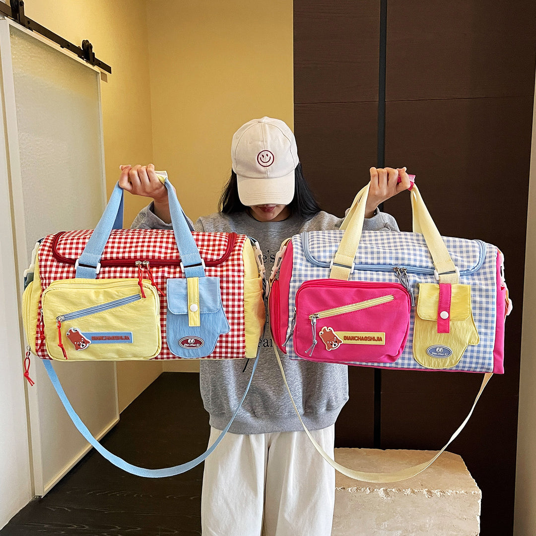 Multi-Taschen Sport Reise Duffle Karnz