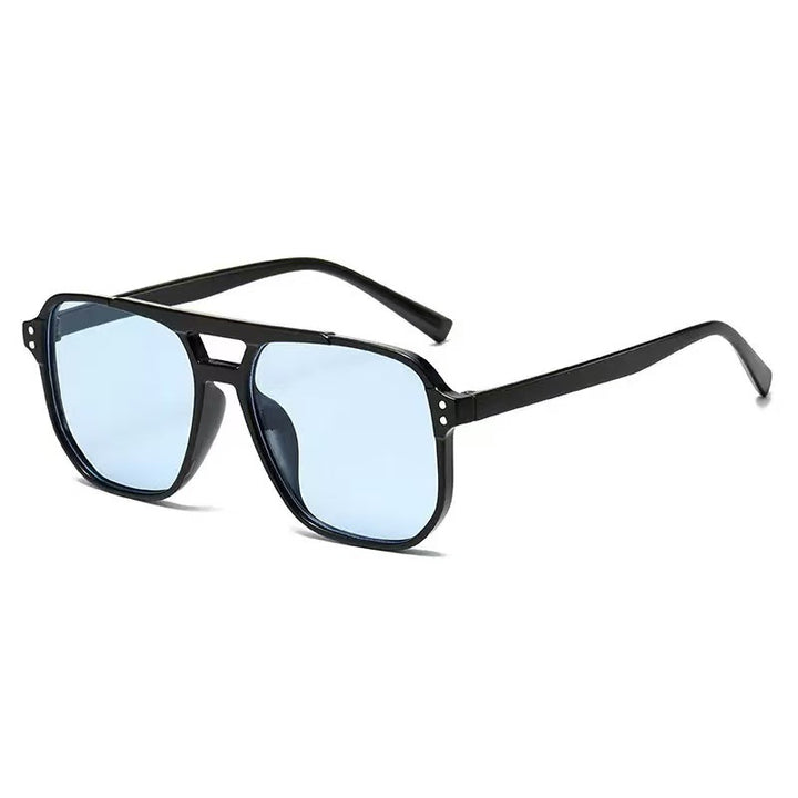Stylische Quadratische Rahmen Sonnenbrille Karnz