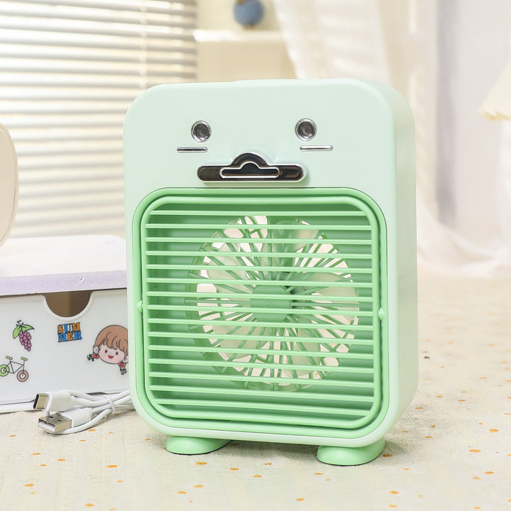 Damen Tragbarer USB Tischventilator mit verspieltem Design Karnz