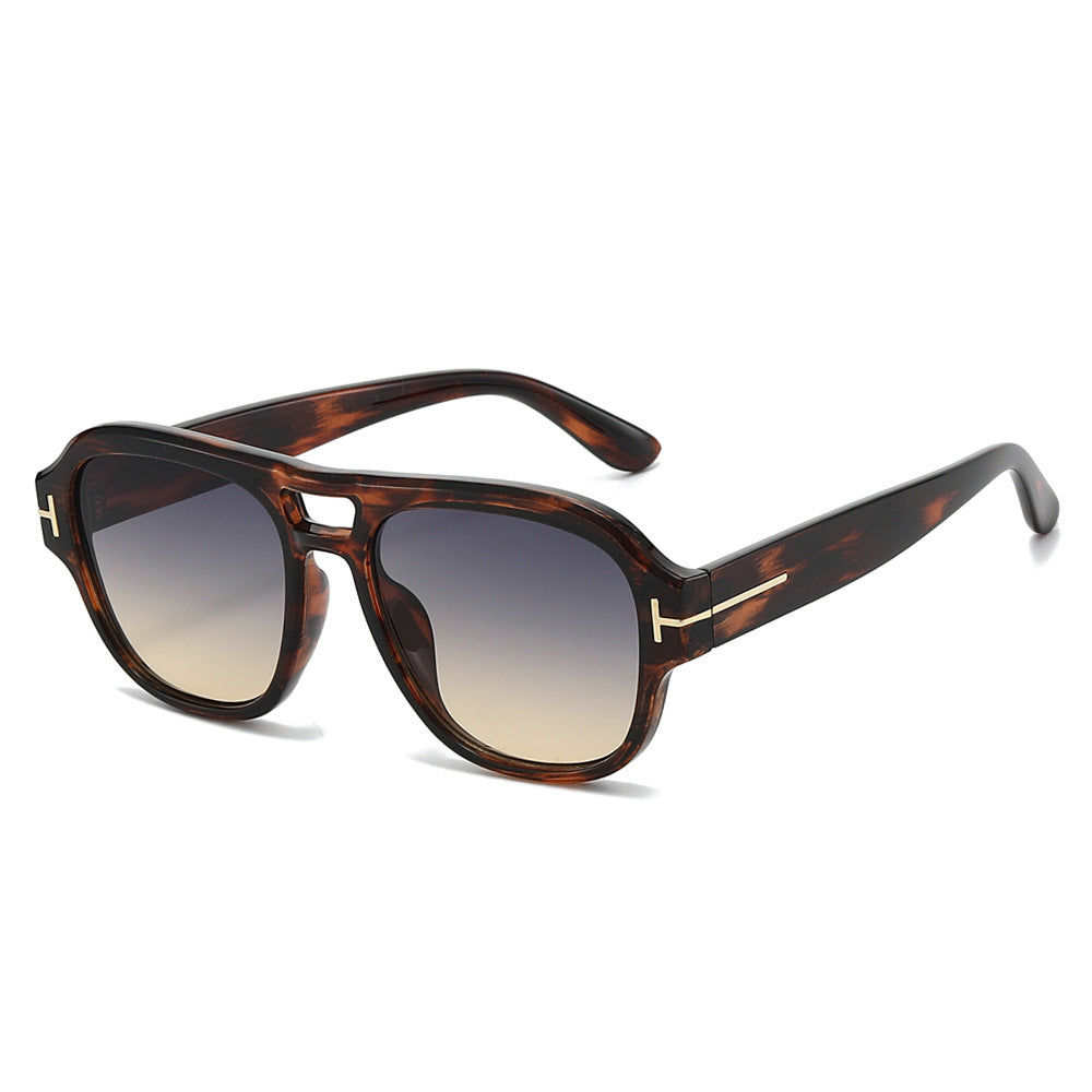 Modebewusste quadratische Sonnenbrille Karnz