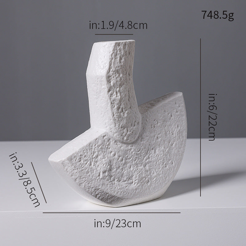 Künstlerische Keramik Skulptur Karnz